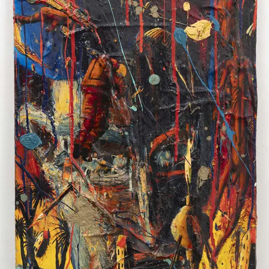 Geoff Dixon (b 1954) - Man in Space No. 3