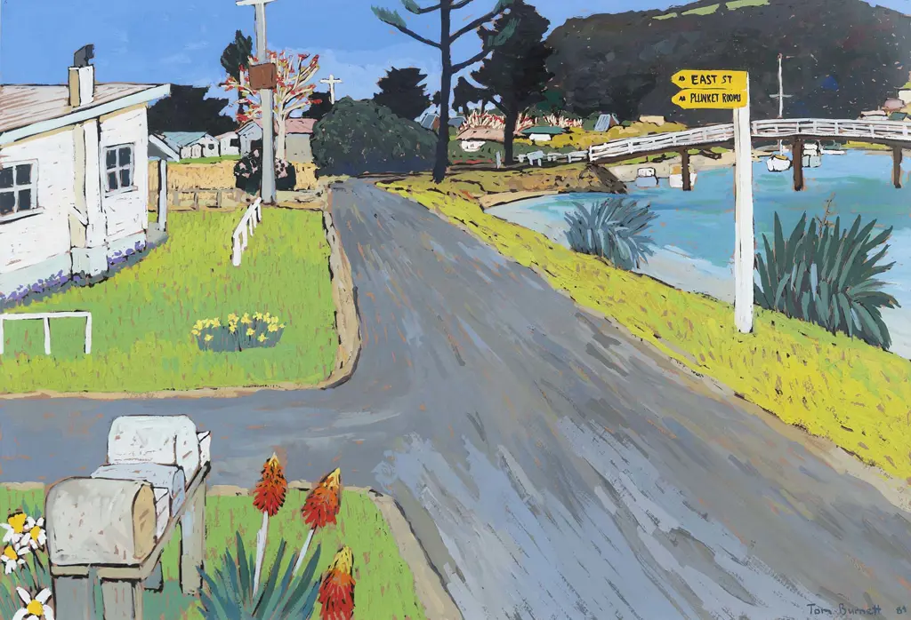 Tom Burnett (b 1958) - East Street - Taipa Image 1++