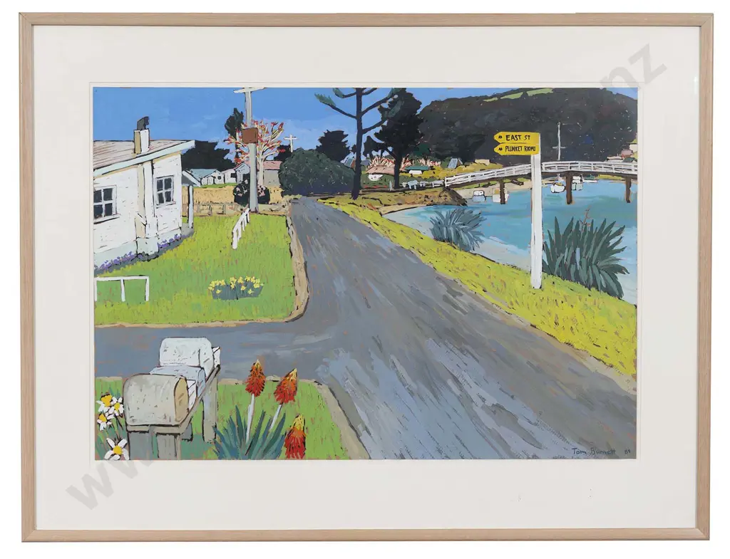 Tom Burnett (b 1958) - East Street - Taipa Image 1++