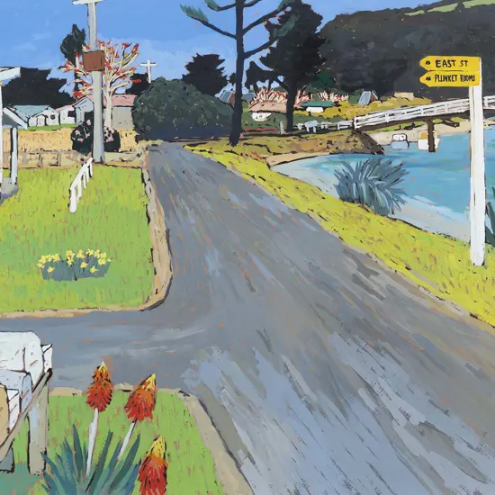 Tom Burnett (b 1958) - East Street - Taipa