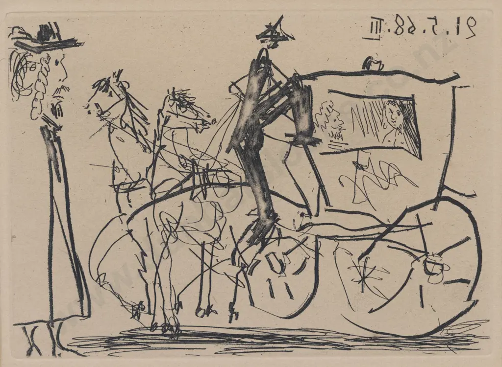 Pablo Picasso (Spanish 1881 - 1973) - Untitled Image 1++