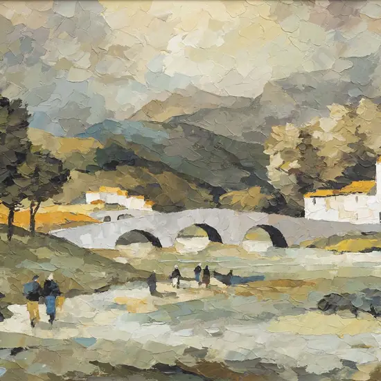 Tom Esplin (1915 - 2005) The Auvergne
