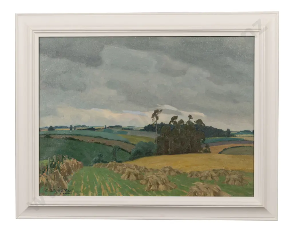 Archibald Nicoll (1886 - 1953) - Canterbury Wheat Belt Image 1++