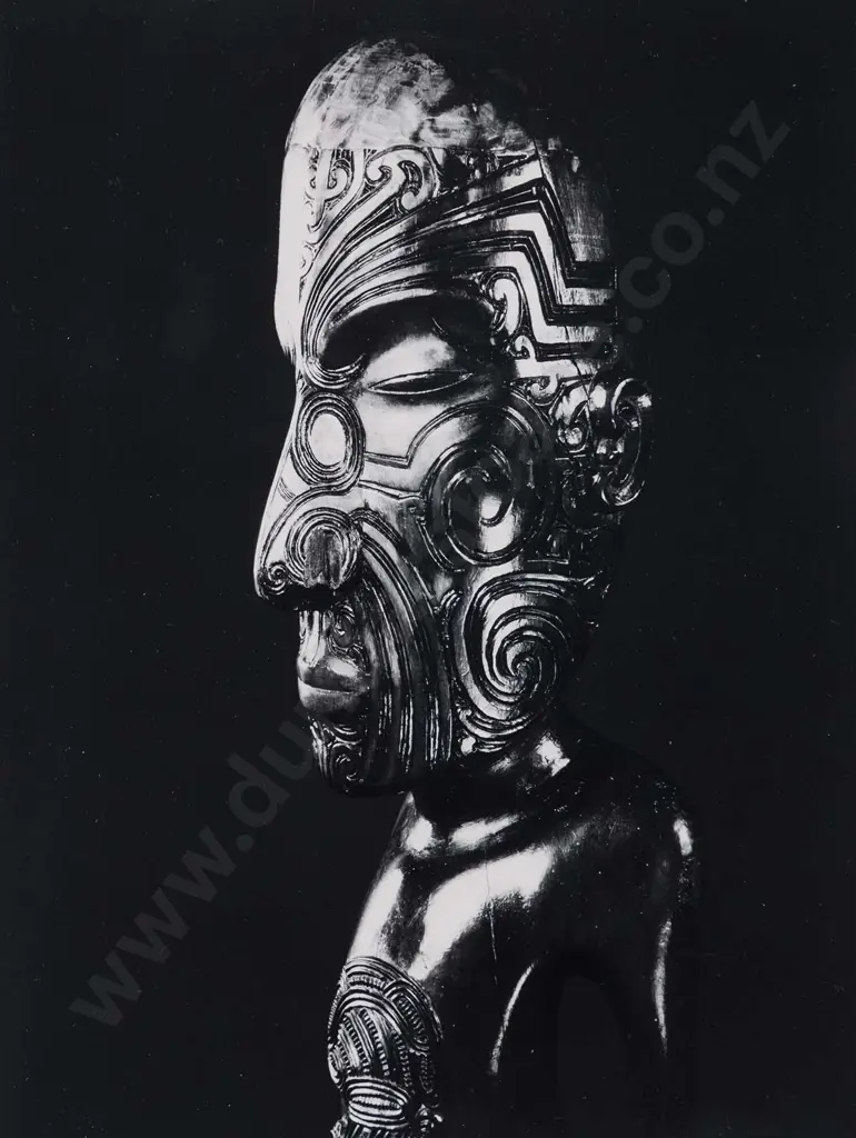 Brian Brake (1927 - 1988) - Post Figure Poutokomanawa Image 1++