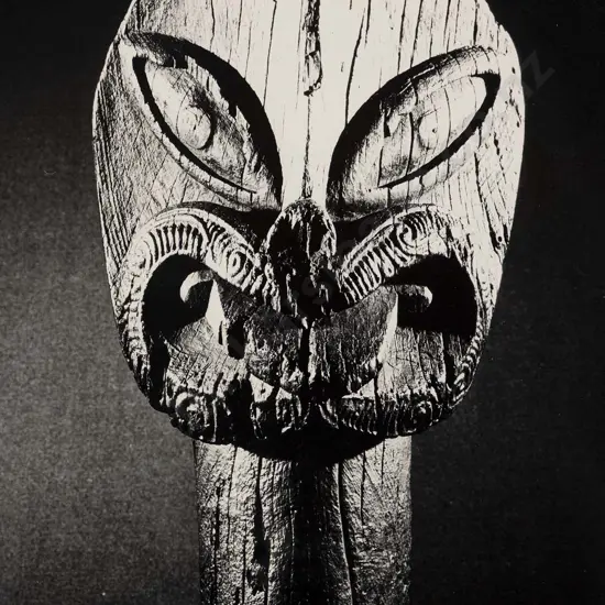 Brian Brake (1927 - 1988) - Canoe Figurehead Tauihu