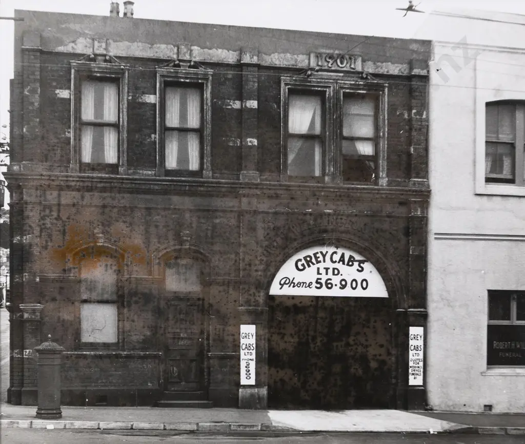 Les Cleveland (1921 - 2014) - Firestation at Adelaide Rd 1957 Image 1++