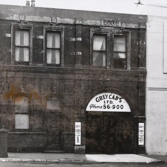Les Cleveland (1921 - 2014) - Firestation at Adelaide Rd 1957