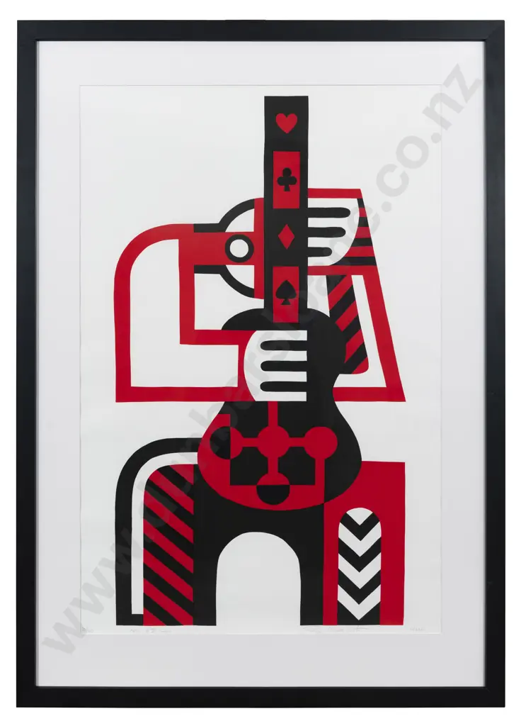 Para (Paratene) Matchitt (1933 - 2021) - No 2 of 10 Guitars Image 1++