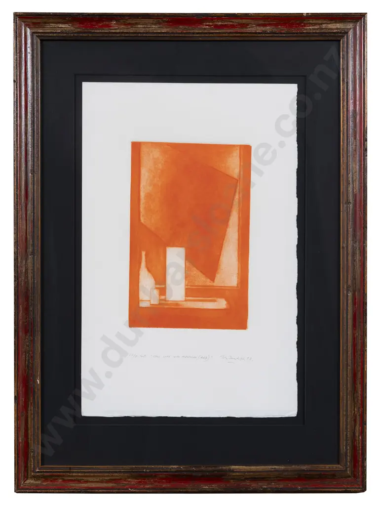 John Drawbridge (1930 - 2005) - Still Life with Malevich (Red) Image 1++