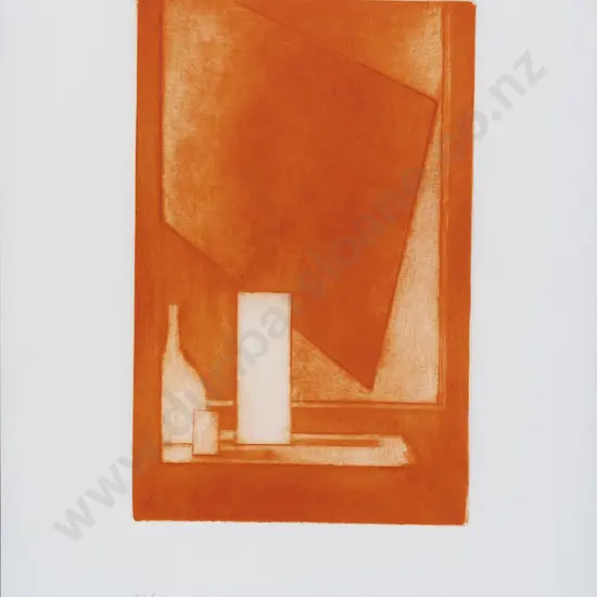 John Drawbridge (1930 - 2005) - Still Life with Malevich (Red)
