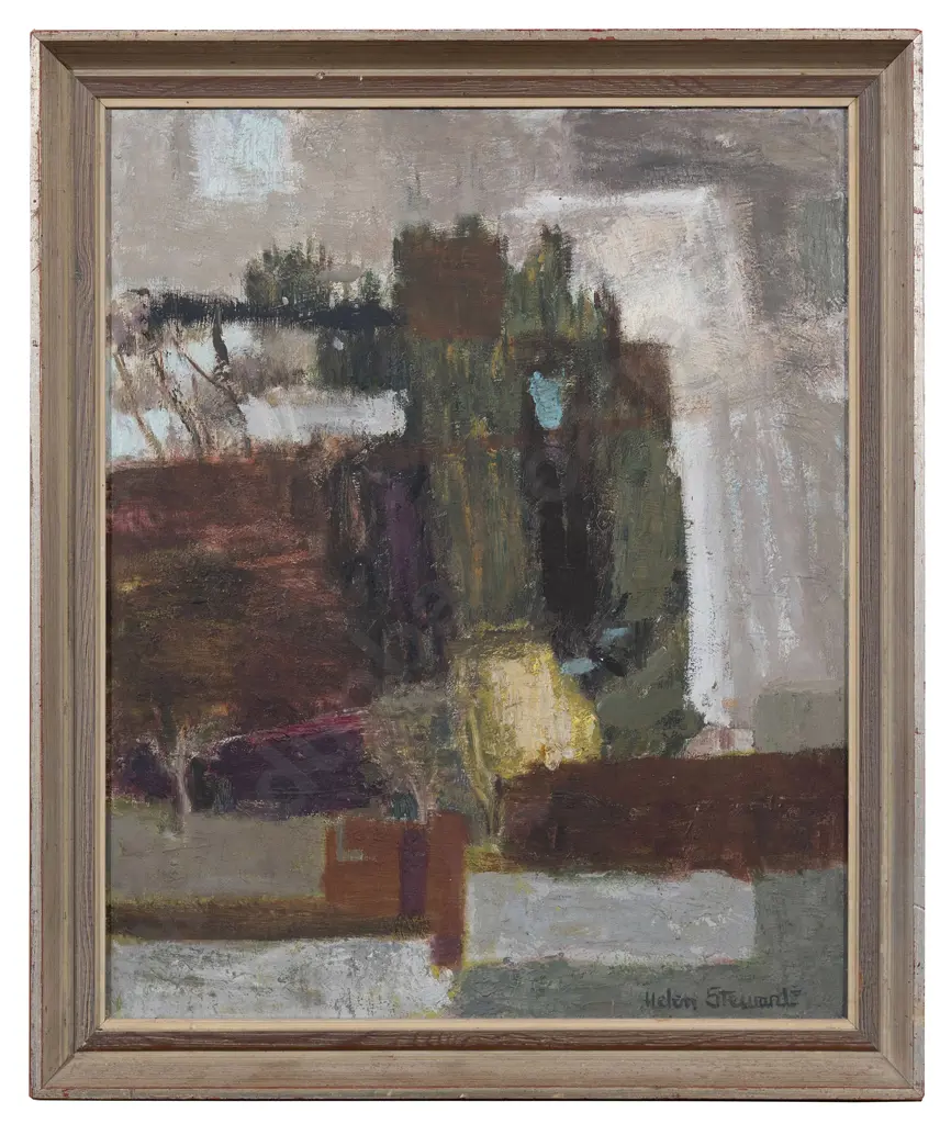 Helen Stewart (1900 - 1983) - Brown and Grey Image 1++