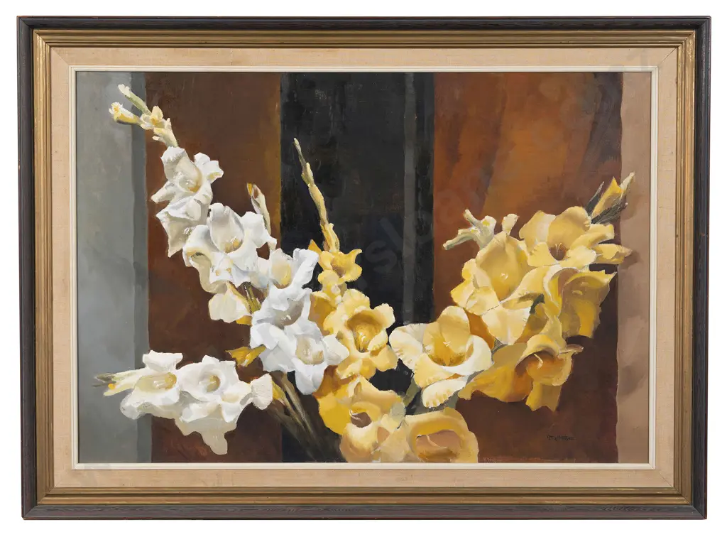 Peter McIntyre (1910 - 1995) - Gladioli Image 1++