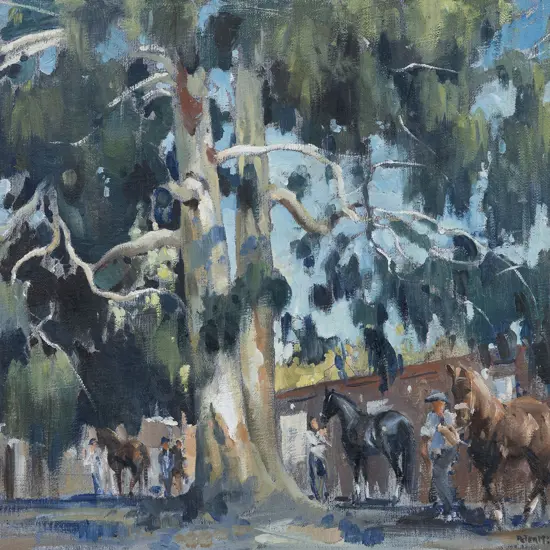 Peter McIntyre (1910 - 1995) - Trainers and Their Horses - Marlborough Trotting Club