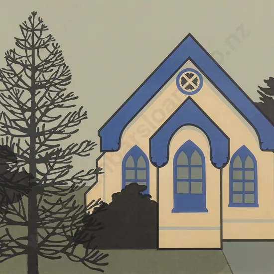 Robin White (b 1946) - Southland Monkey Puzzle