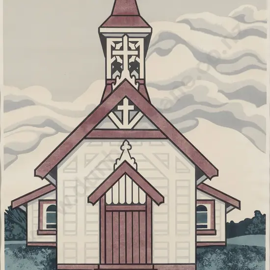 Robin White (b 1946) - Grey Sunday - Rata