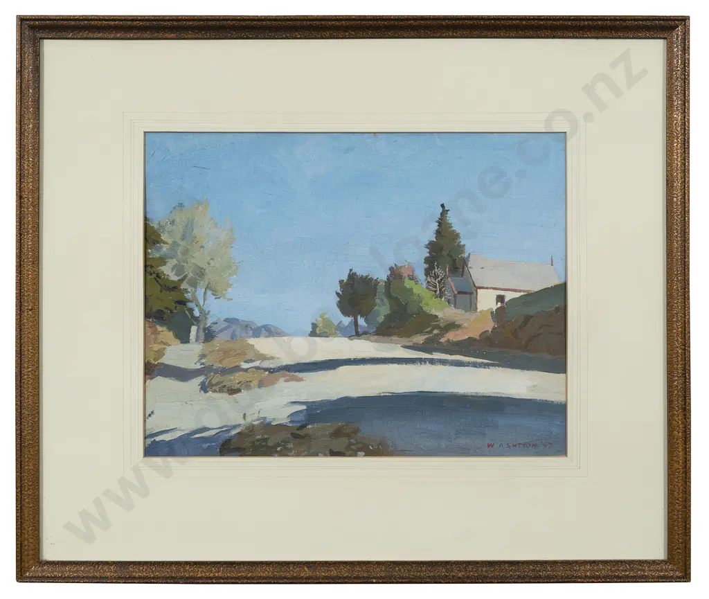 William (Bill) Sutton (1917 - 2000) - Country Scene Image 1++