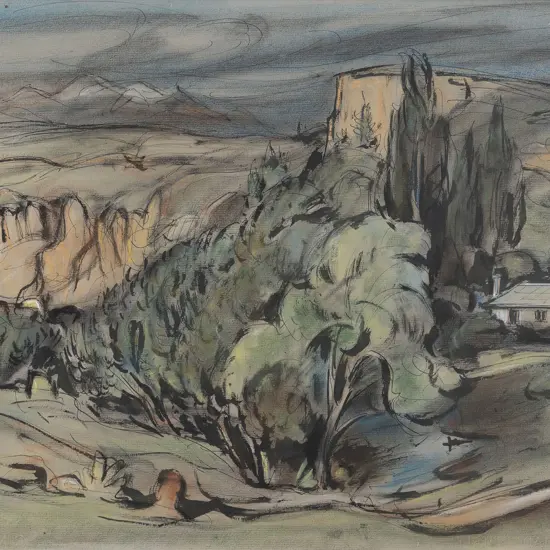 Rudolf (Rudi) Gopas (1913 - 1982) - St Bathans - Central Otago