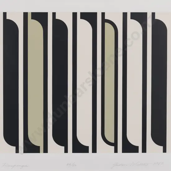 Gordon Walters (1919 - 1995) - Rauponga