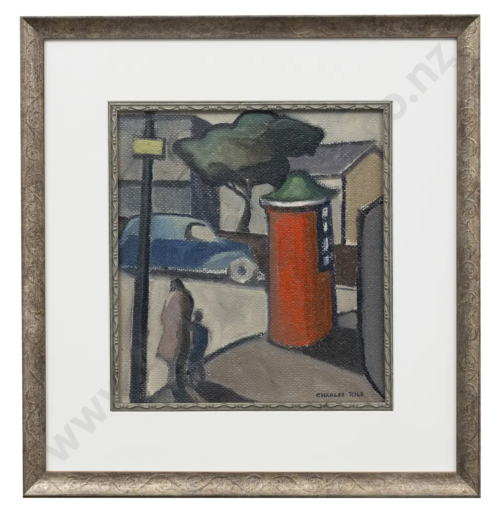 Charles Tole (1903 - 1988) - Untitled Street Scene Image 1++