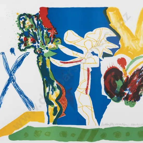 Pat Hanly (1932 - 2004) - Butterfly Vacation