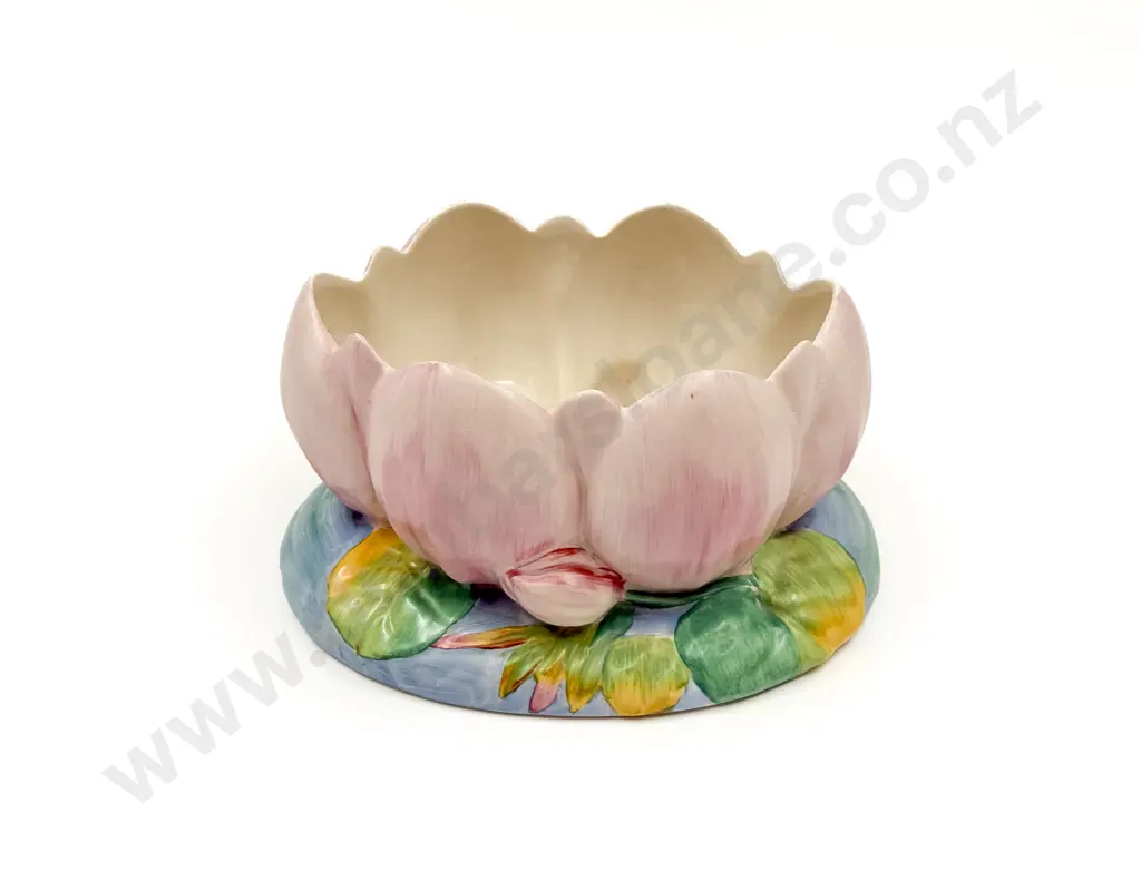 Clarice Cliff Water Lily Vase Image 1++
