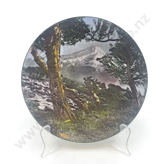 RD Mt Egmont Plate Together with Small Qty of Assorted Fancy China And Crystal