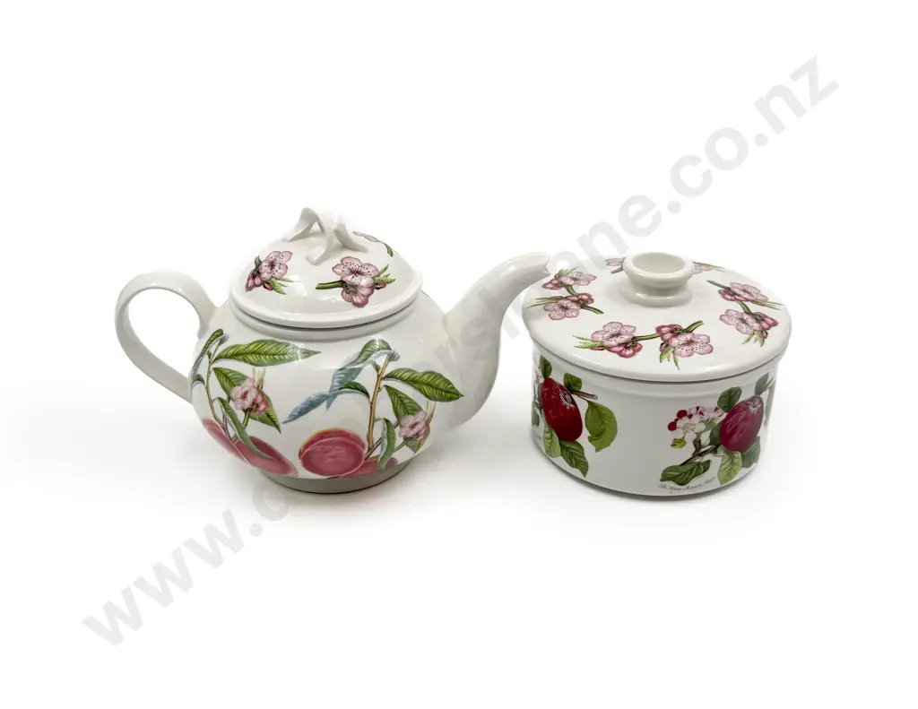 Port Meirion Tea Pot and Lidded Dish Image 1++