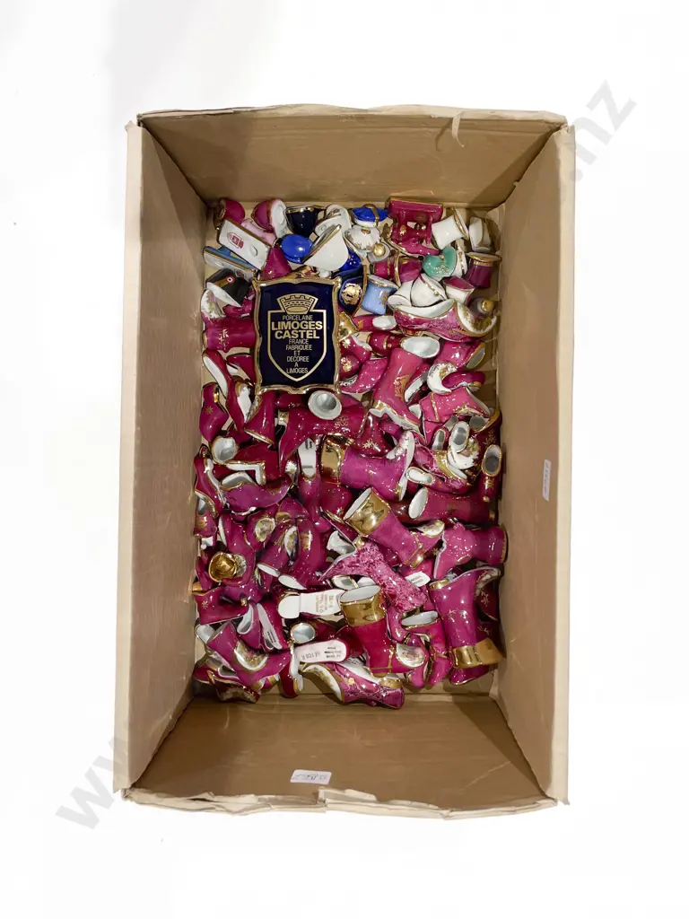 Box Qty of Assorted Limoges Image 1++