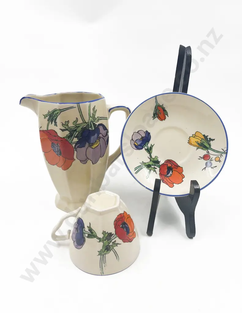 "Honeyglaze"  Jug with Cup and Saucer Image 1++