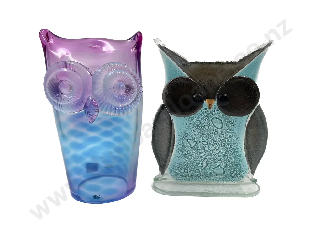 Kosta Boda Art Glass Owl and Other Image 1++