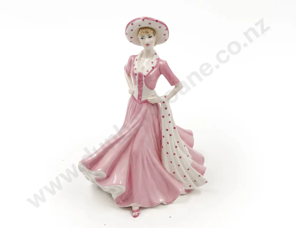 Coalport Figure Sentiments Good Luck C2005 Image 1++
