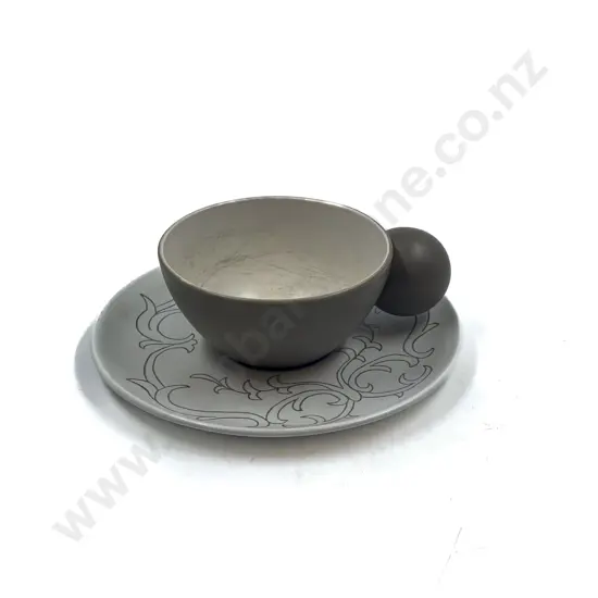 Crown Lynn "Santa Barbara"  Saucer with "Monterrrey" Cup