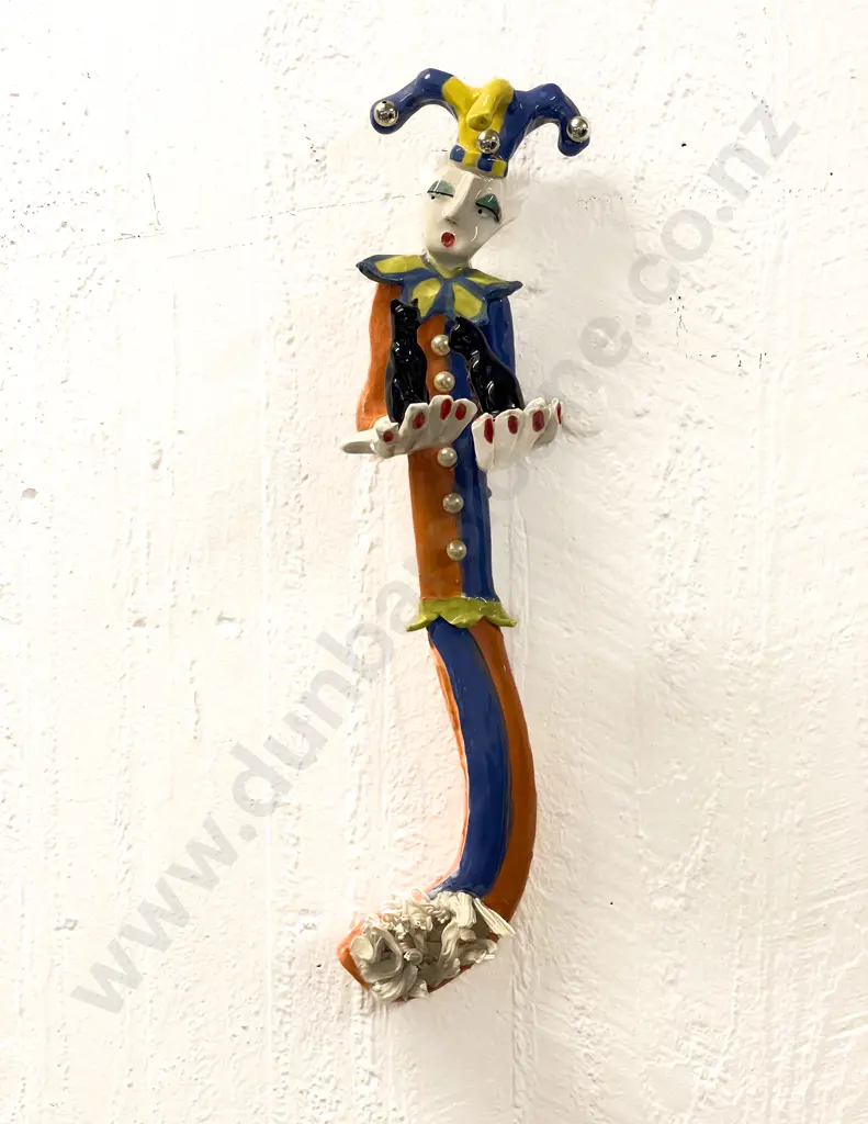 Beryl Walker Figural Pottery Wall Hanging Image 1++