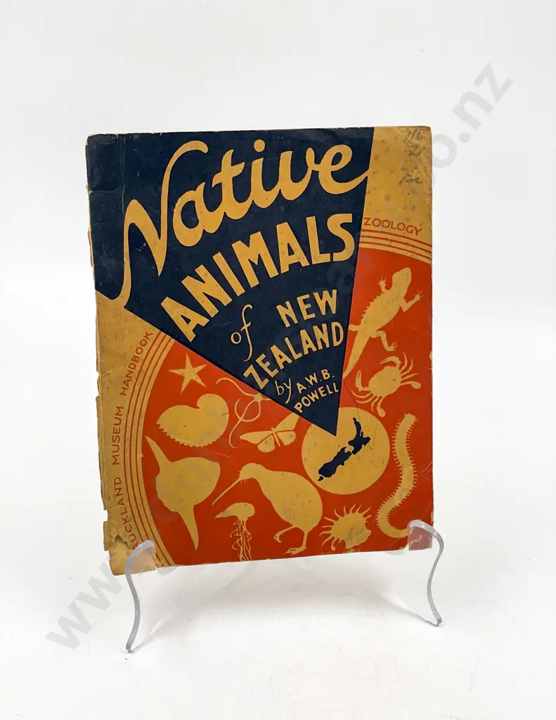 Native Animals of NZ by A.W.B. Powell Image 1++