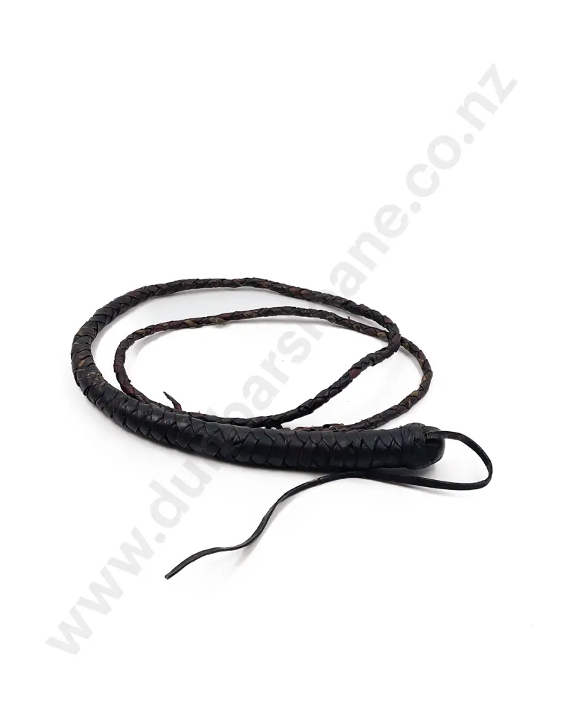 Leather Bull Whip Image 1++