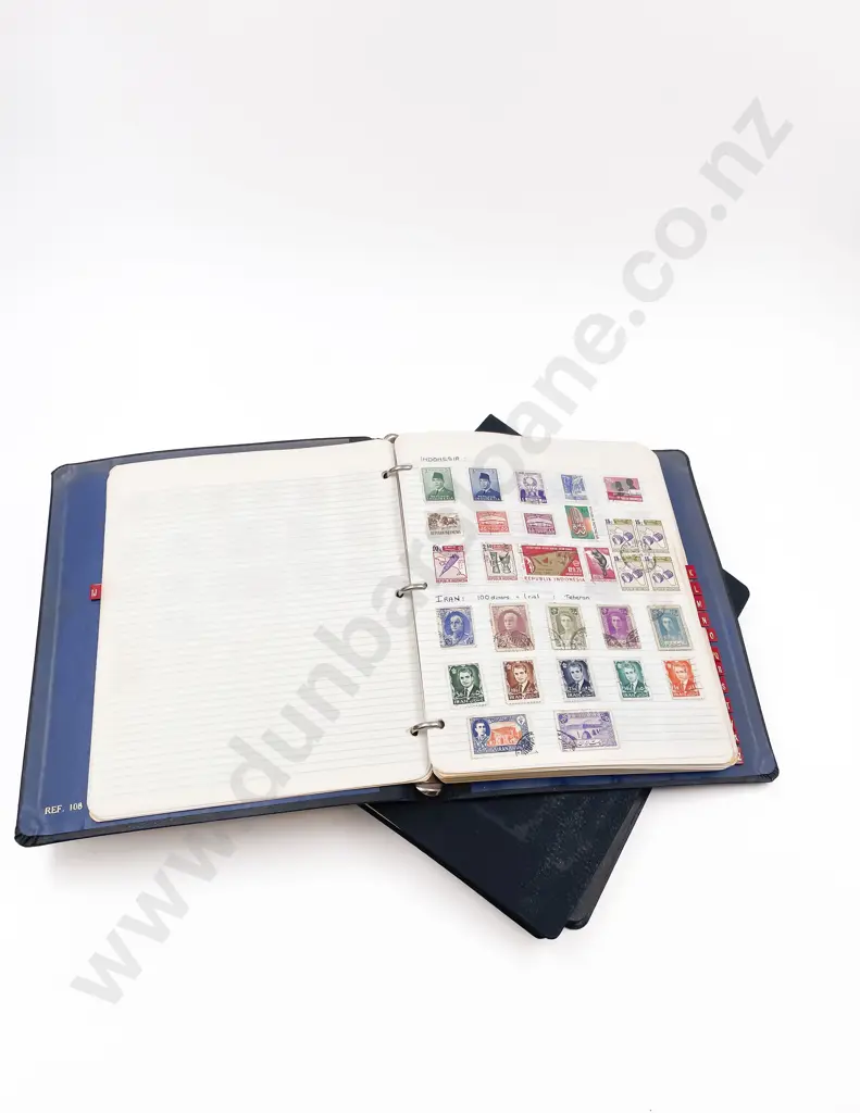 Three Assorted World Stamp Albums Image 1++