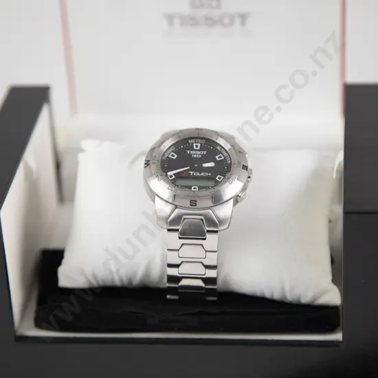 Boxed Tissot Stainless Steel T-Touch Gents Wrist Watch