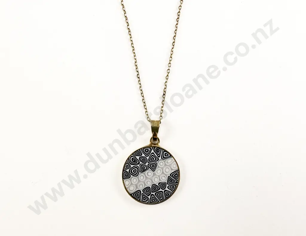 New Murano Glass Millefiori Pendant Image 1++
