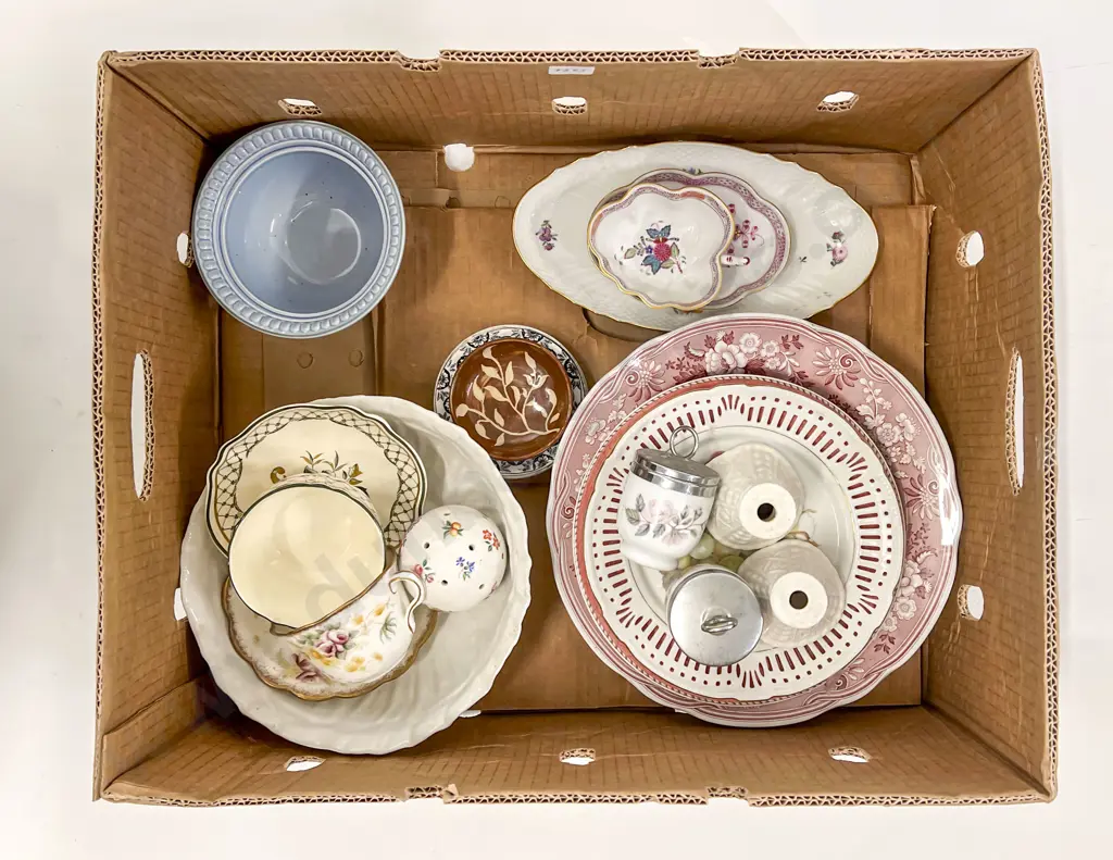 Qty of Assorted China Including Royal Worcester Egg Coddlers Image 1++