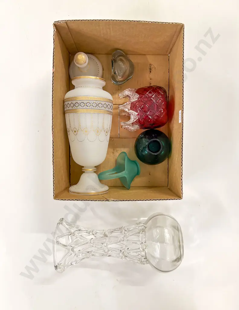 Collection of Assorted Art Glass Etc Image 1++