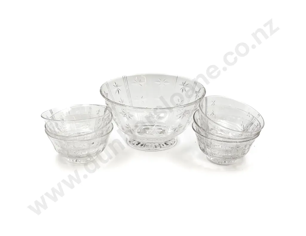 Stuart Crystal Dessert Set Image 1++