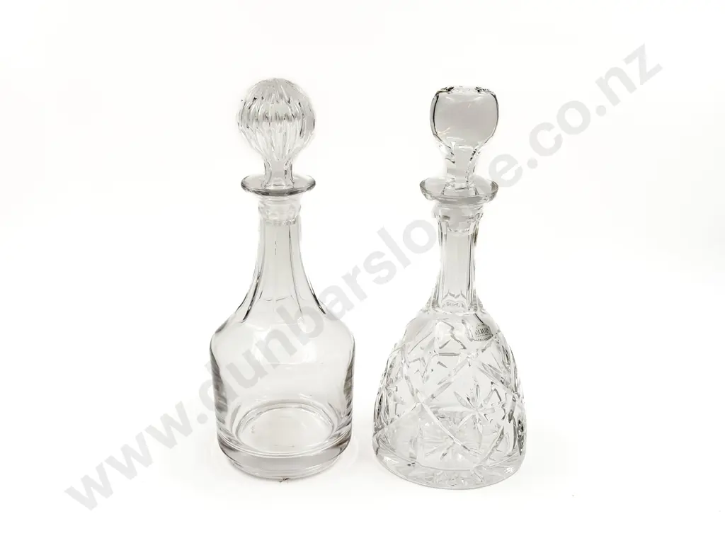 Crystal Decanter Together with Glass Decanter Image 1++