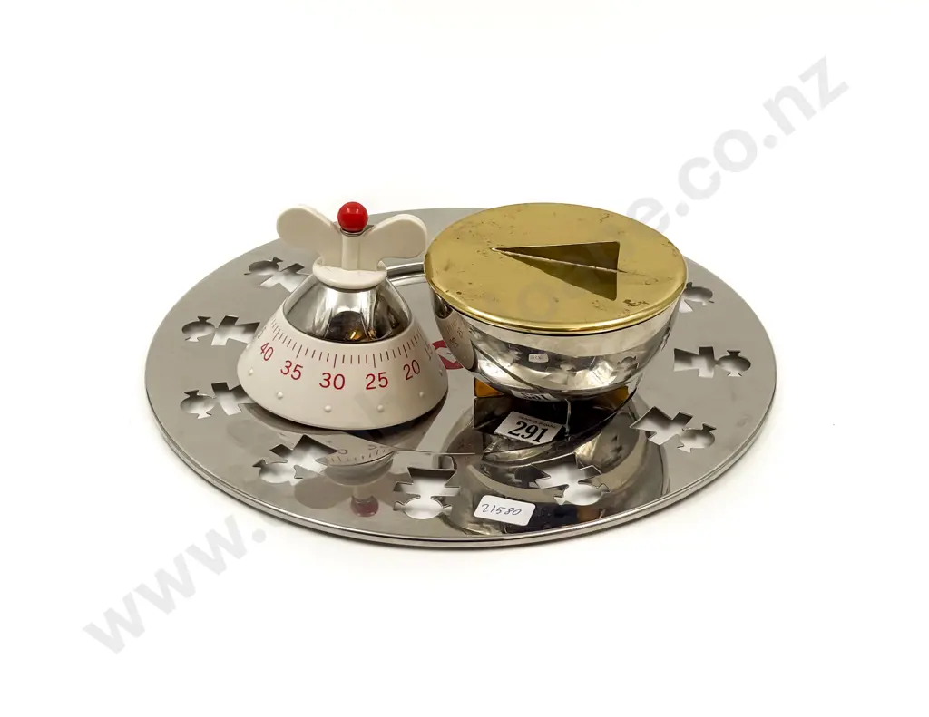 Girotondo' Tray by King Kong for Alessi Together With Alessi Michael Graves Egg Timer and Other Image 1++