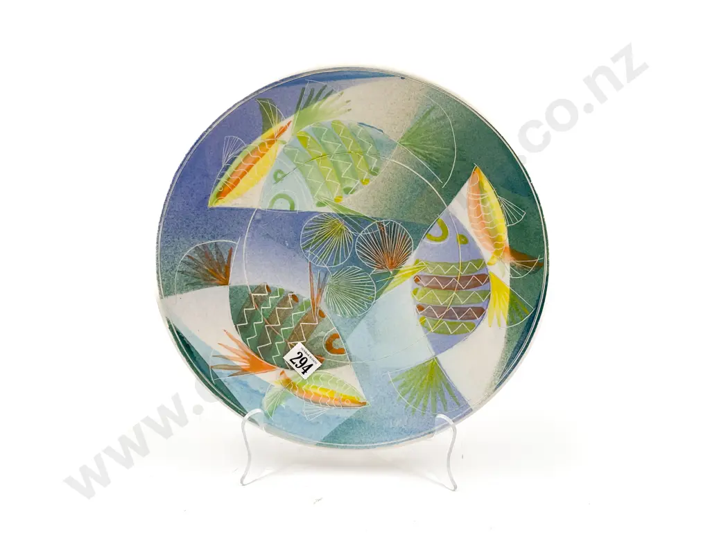 NZ Pottery Charger Image 1++