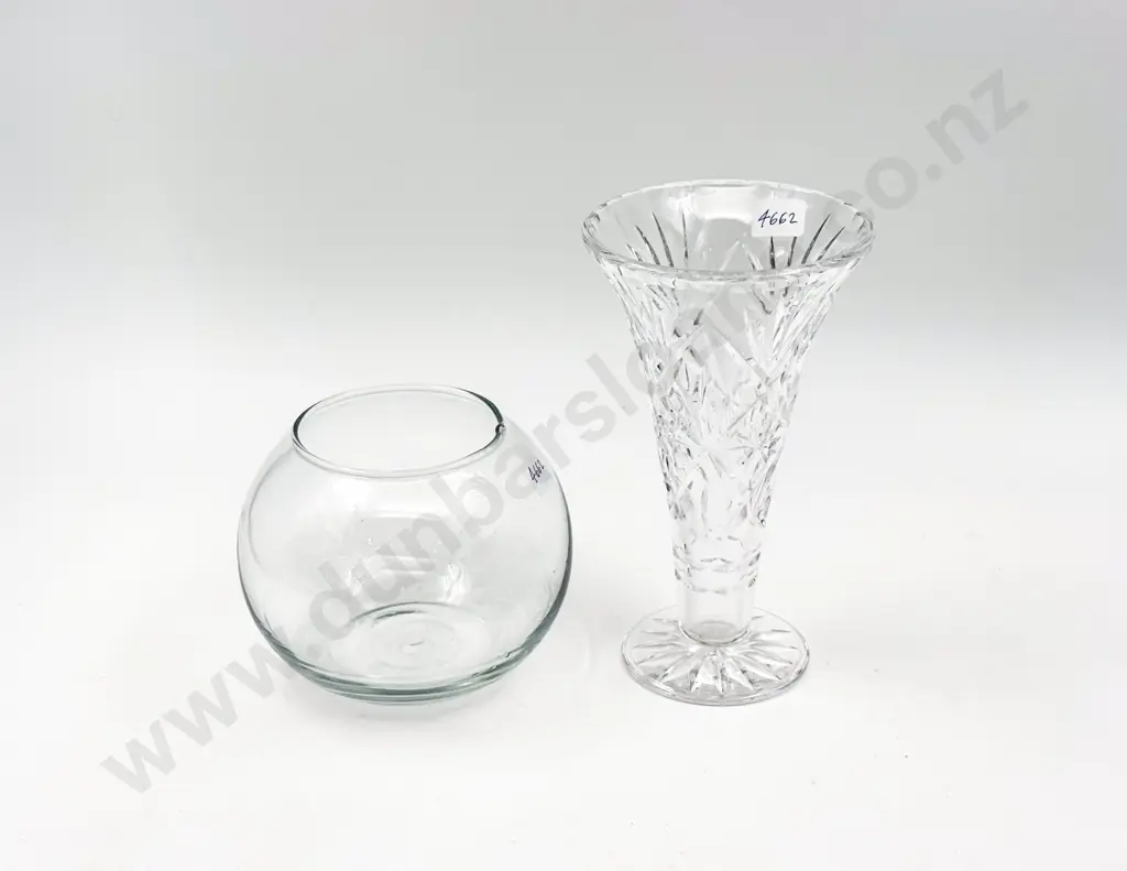 Crystal Basket and Vase and others Image 1++