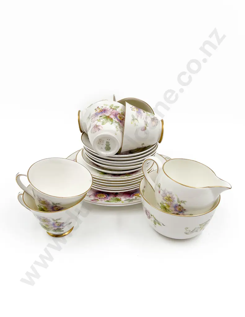 RD "Passion Flower" Part Tea Set Image 1++
