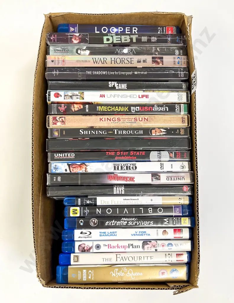 Qty of Assorted DVD's Including Some Blu-Ray Image 1++