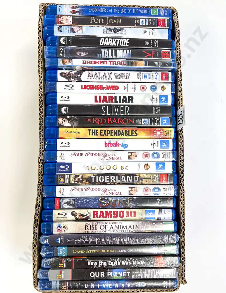 Qty of Assorted Blu-Ray DVD's Image 1++