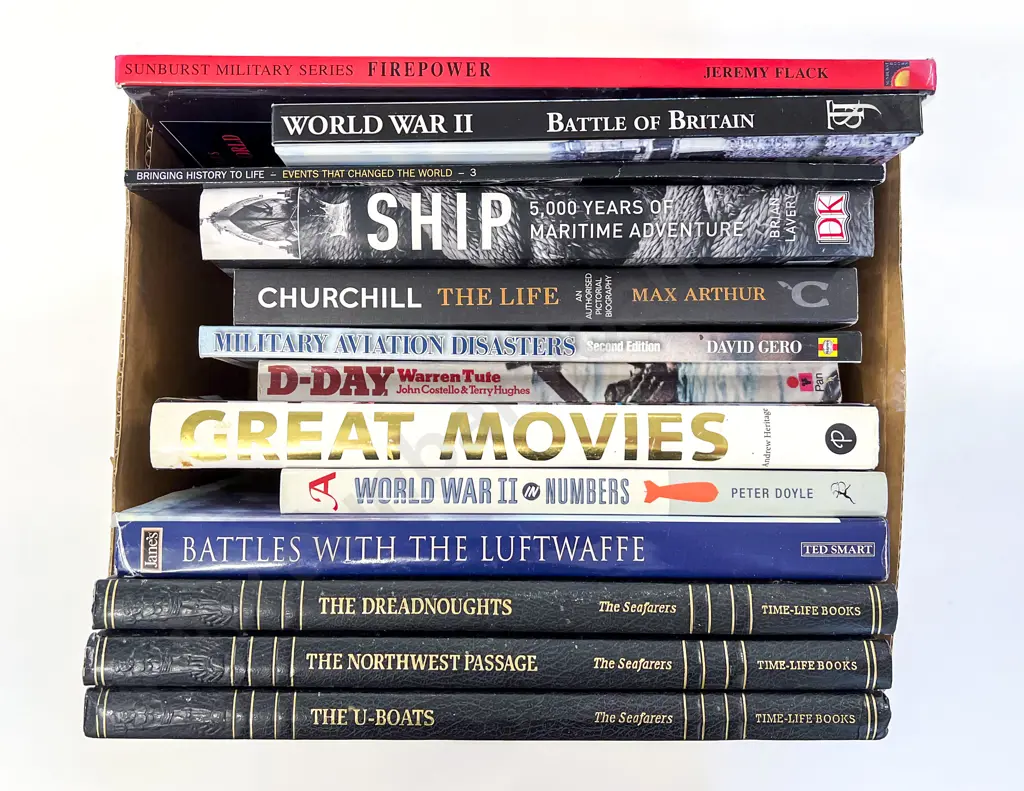 Qty of Mostly World War II Reference Volumes Image 1++
