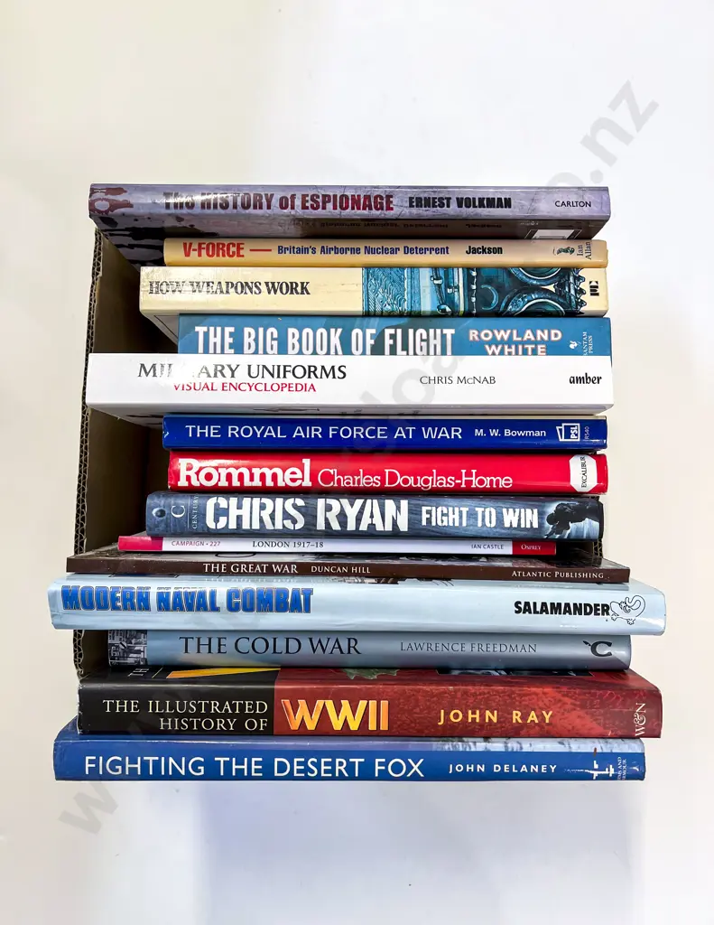 Box of Assorted War Reference Image 1++